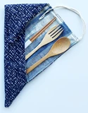 eBoo - Handmade Reusable Cutlery Set手工竹制餐具套装