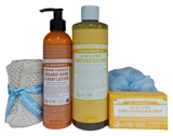 Dr. Bronner’s - Organic Citrus Soap & Lotion Gift Set 有机香橙洁肤润肤套装