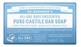 Dr. Bronner's - Organic Baby Unscented Bar Soap (5 oz) 溫和嬰兒呵護潔膚皂
