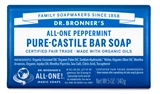 Dr. Bronner's - Organic Peppermint Bar Soap (5 oz) 薄荷清爽潔膚皂