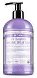 Dr. Bronner's - Organic Lavender Sugar Soap (12 oz) 有机薰衣草舒缓沐浴露