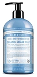 Dr. Bronner's - Organic Baby Unscented Sugar Soap (12 oz) 有机温和BB呵护沐浴露