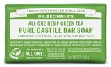 Dr. Bronner's - Organic Green Tea Bar Soap (5 oz) 公平貿易 有機綠茶香皂