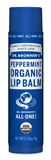 Dr. Bronner's - Organic Lip Balm, Peppermint (0.15 oz)  有机薄荷润唇膏