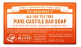 Dr. Bronner's - Organic Tea Tree Bar Soap (5 oz) 公平貿易 有機 茶樹皂