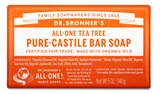 Dr. Bronner's - Organic Tea Tree Bar Soap (5 oz) 茶樹控油潔膚皂