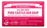 Dr. Bronner's - Organic Rose Bar Soap (5 oz) 公平貿易 有機 玫瑰香皂