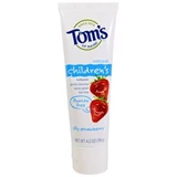 Tom's of Maine - Silly Strawberry, Flouride Free Toothpaste (4.2 oz) 儿童健齿牙膏 (士多啤梨味)
