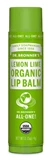 Dr. Bronner's - Organic Lip Balm, Lemon Lime (0.15 oz) 有機青檸潤唇膏