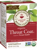 Traditional Medicinals - Organic Throat Coat Tea (16 bag) 有機草本潤喉茶
