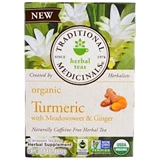 Traditional Medicinals – Organic Turmeric with Meadowsweet & Ginger Tea (16 bag) 有機薑黃繡線菊薑茶