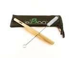 eBoo - Bamboo Straw (Bubble Tea) with Straw Cleaner 珍珠奶茶竹饮管连饮管刷 连布袋